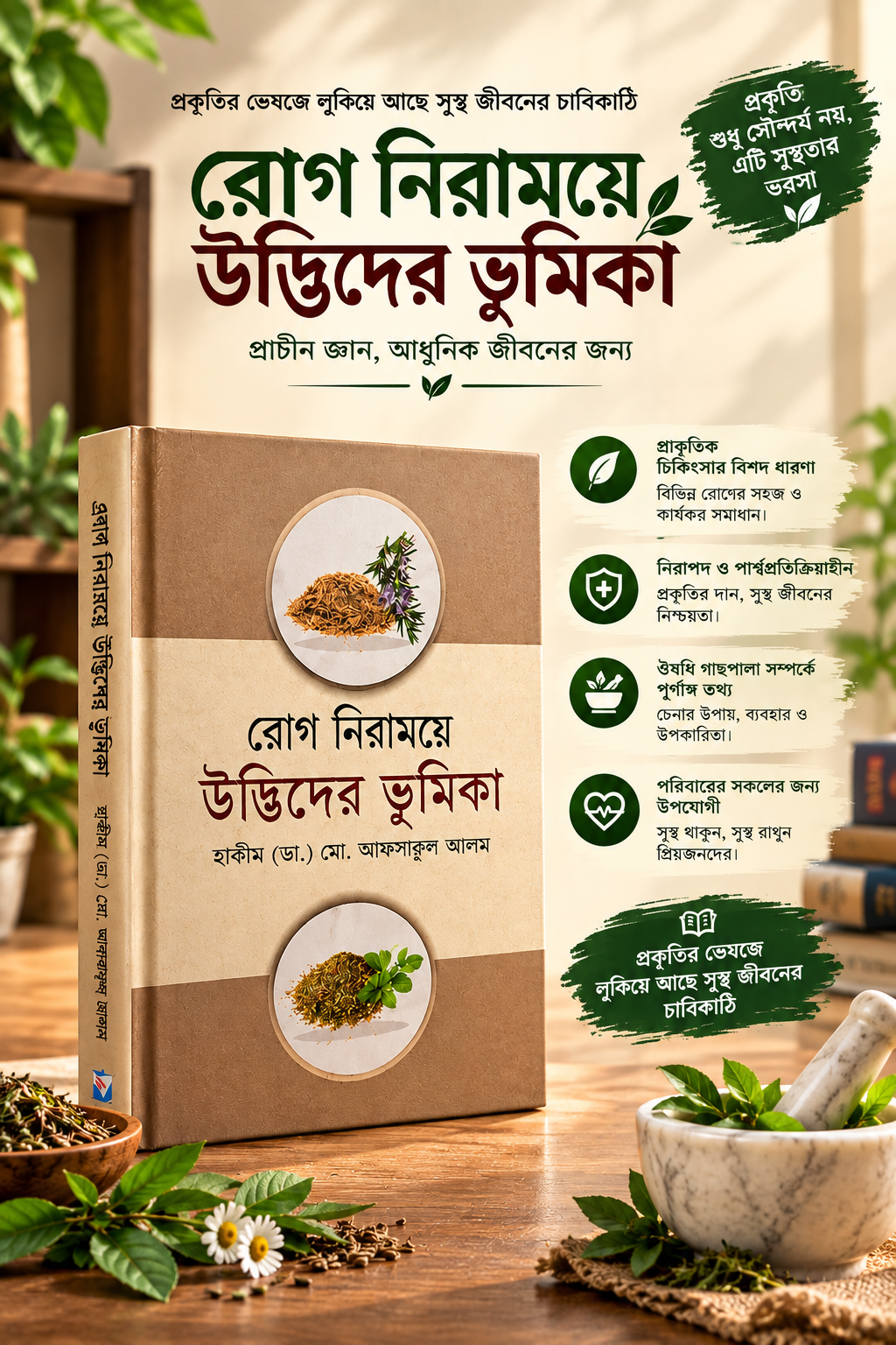 রোগ নিরাময়ে উদ্ভিদের ভূমিকা 🌿